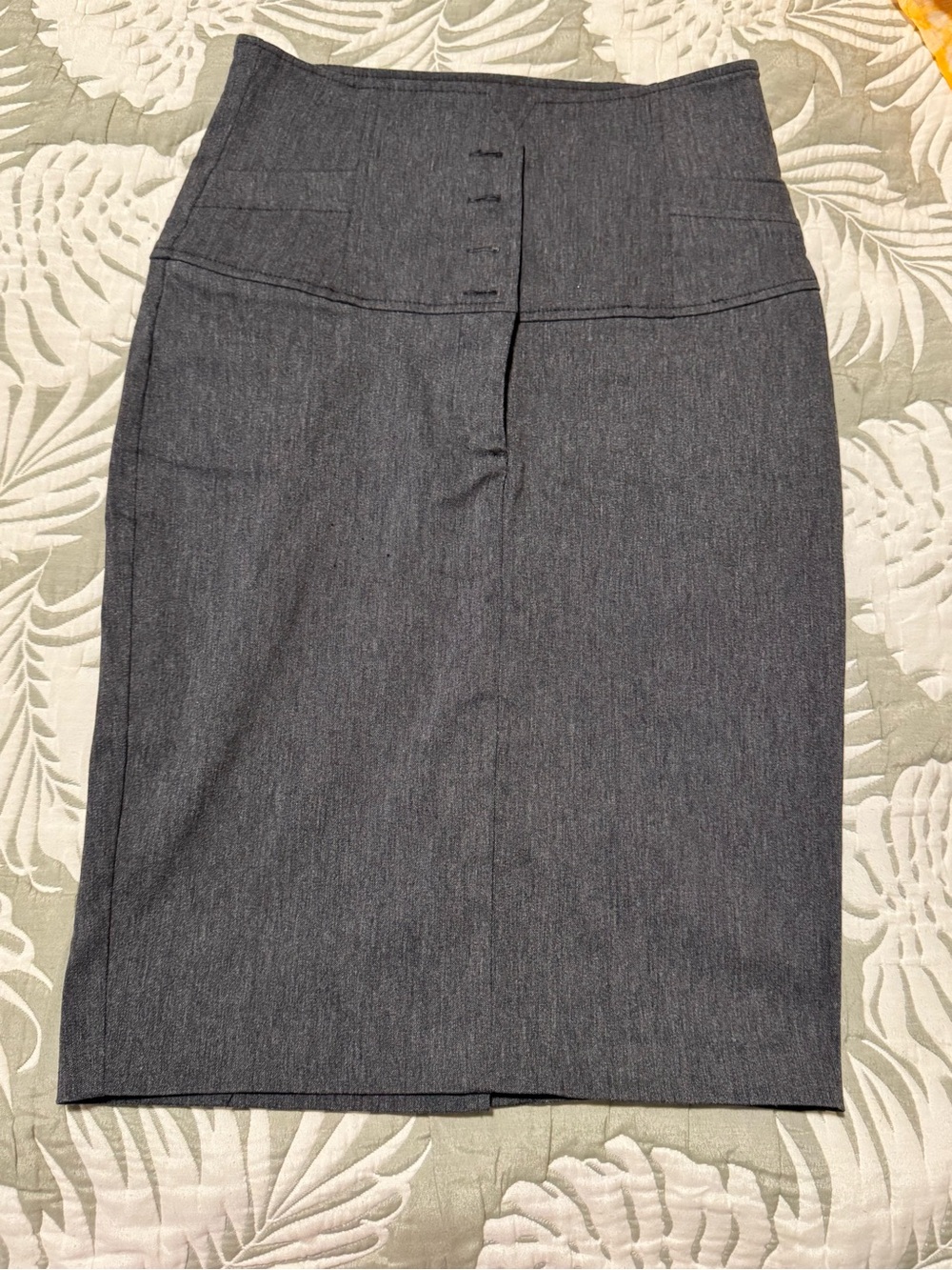 Have & Have High-Waisted Grey Pencil Skirt size S